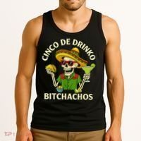 Cinco De Drink-o Bitchachos Drinking Tank Top thumb 3