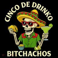 Cinco De Drink-o Bitchachos Drinking Tank Top thumb 6