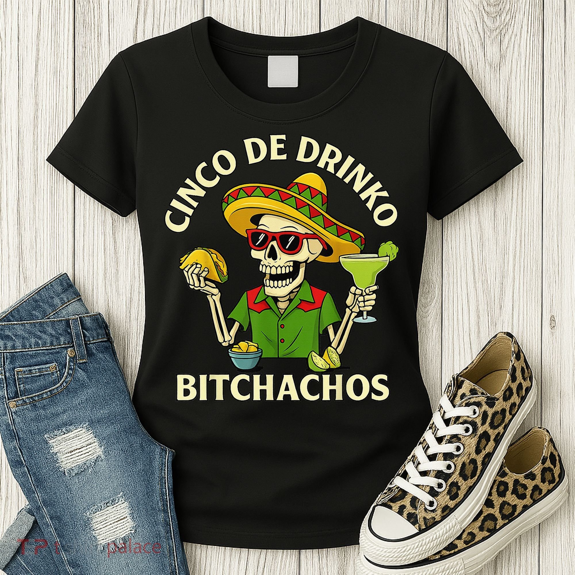 Cinco De Drink-o Bitchachos Drinking Women's T-Shirt