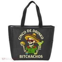 Cinco De Drink-o Bitchachos Drinking Tote Bag thumb 0