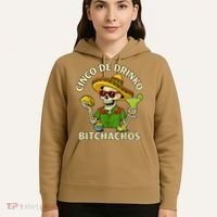 Cinco De Drink-o Bitchachos Drinking Hoodie thumb 5