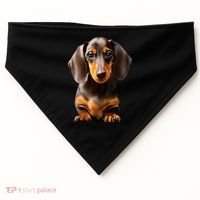 Cute Dachshund Dog Lover Animal Pet Trainer Best Gift USA-Made Doggie Bandana thumb 0