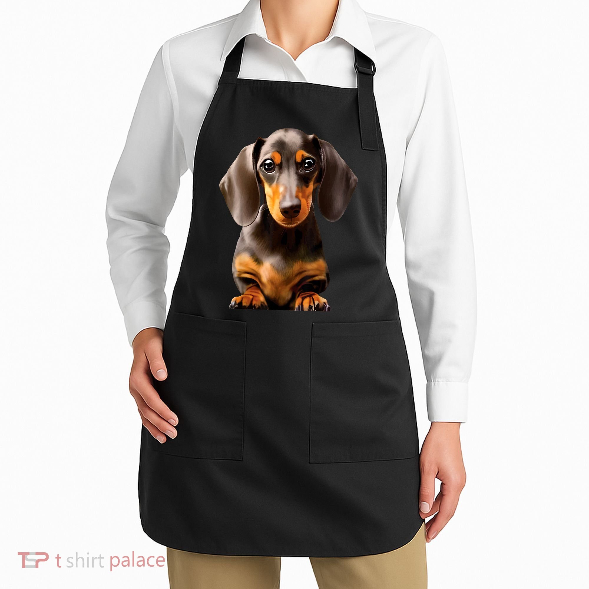 Cute Dachshund Dog Lover Animal Pet Trainer Best Gift Apron