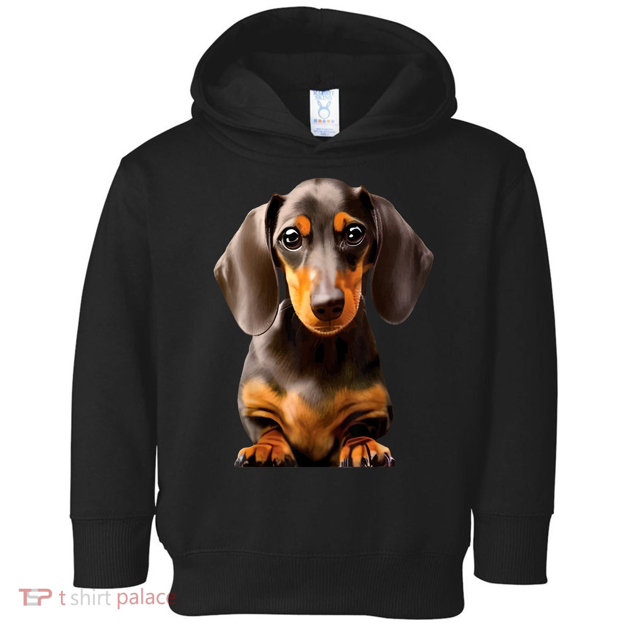 Cute Dachshund Dog Lover Animal Pet Trainer Best Gift Toddler Hoodie