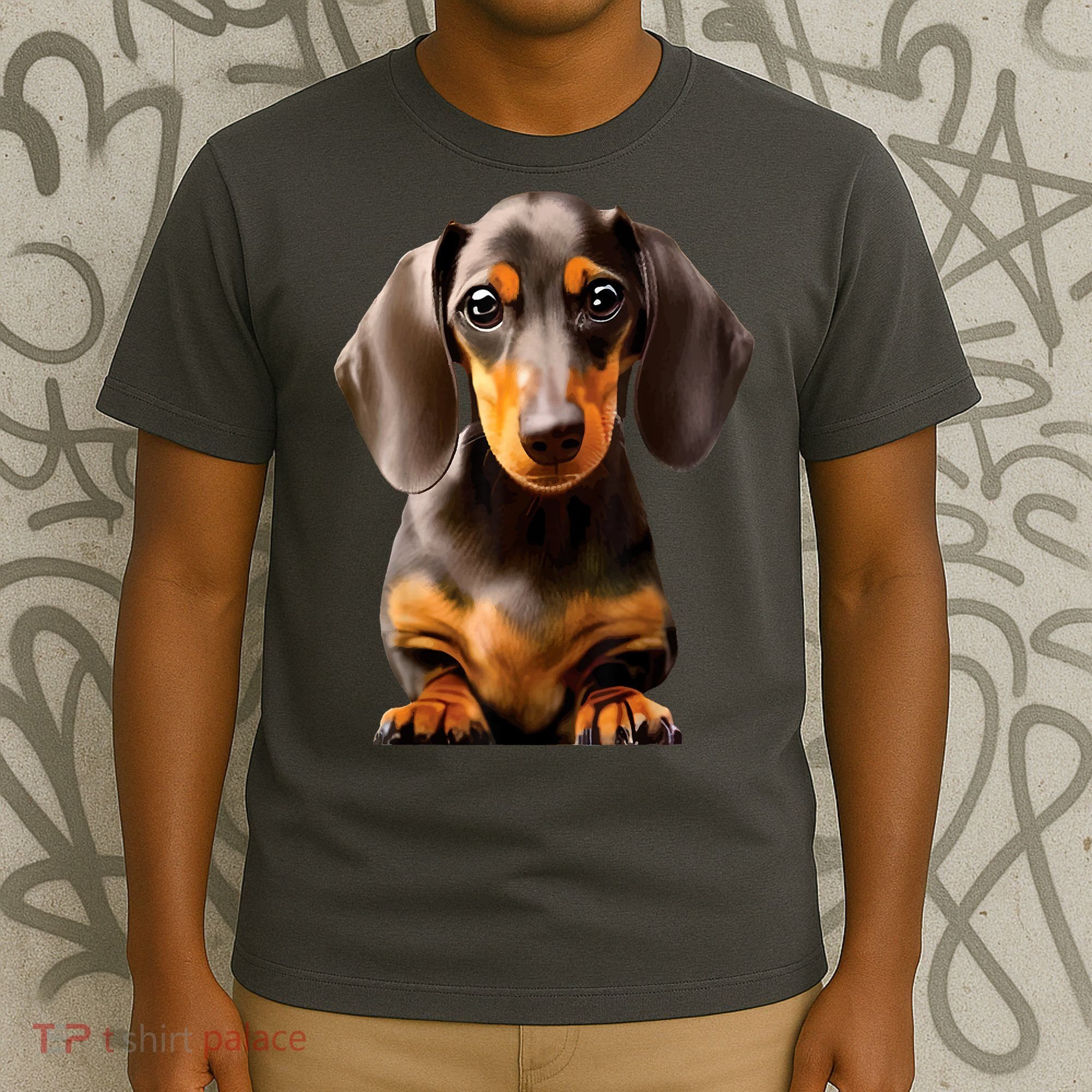 Cute Dachshund Dog Lover Animal Pet Trainer Best Gift T-Shirt