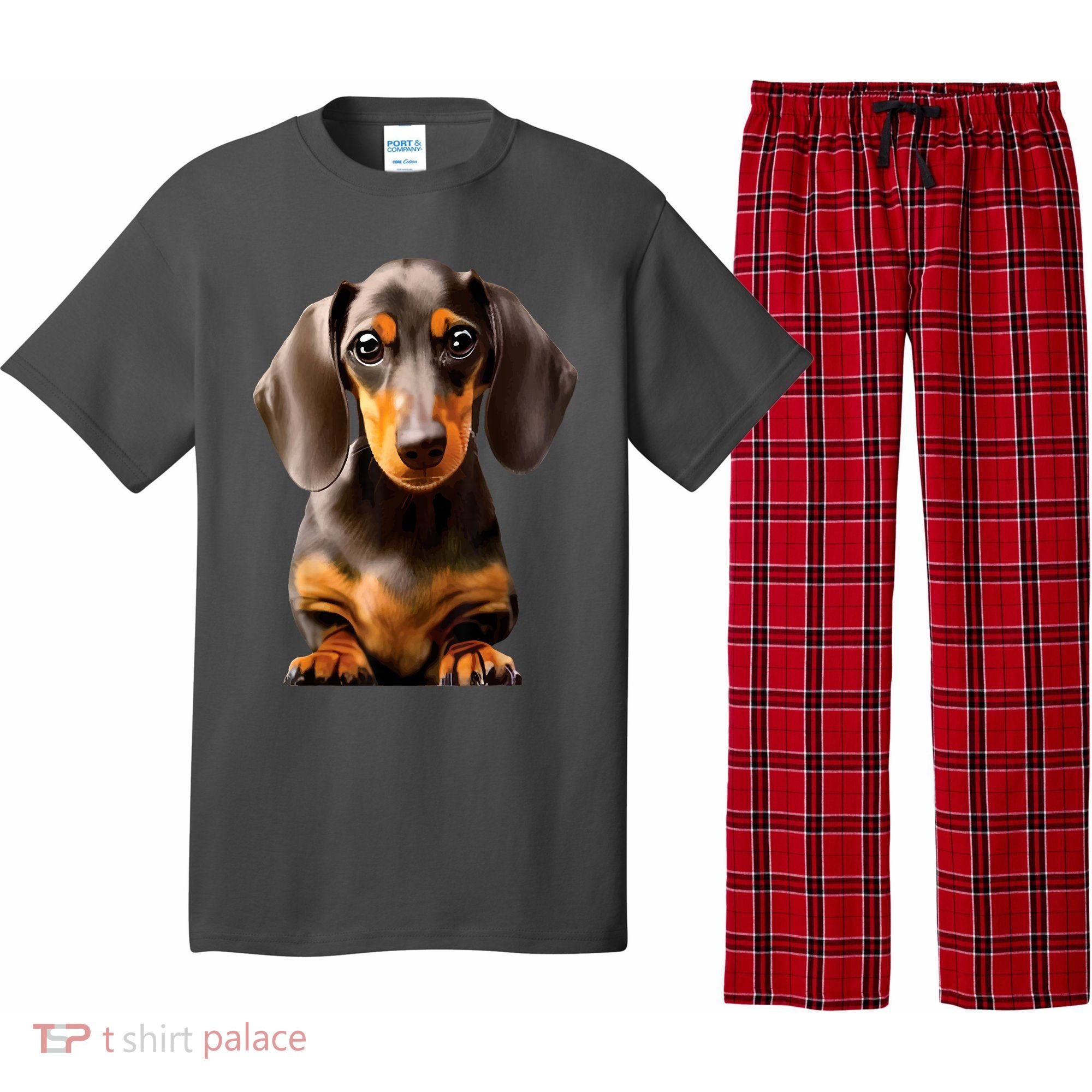 Cute Dachshund Dog Lover Animal Pet Trainer Best Gift Pajama Set