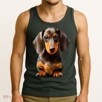 Cute Dachshund Dog Lover Animal Pet Trainer Best Gift Tank Top thumb 3