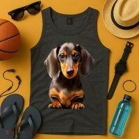 Cute Dachshund Dog Lover Animal Pet Trainer Best Gift Tank Top thumb 4