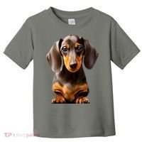 Cute Dachshund Dog Lover Animal Pet Trainer Best Gift Toddler T-Shirt thumb 0
