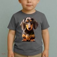 Cute Dachshund Dog Lover Animal Pet Trainer Best Gift Toddler T-Shirt thumb 2