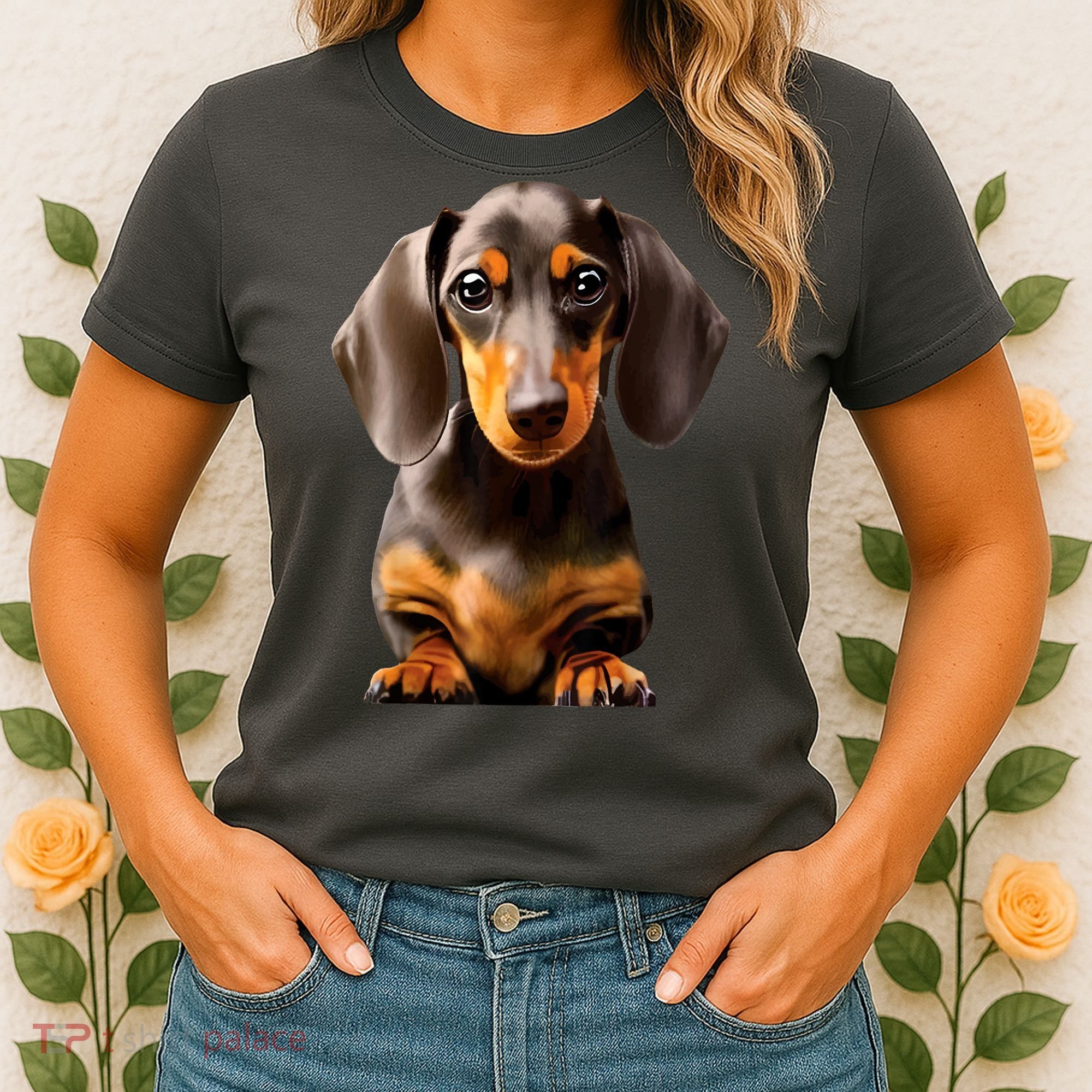 Cute Dachshund Dog Lover Animal Pet Trainer Best Gift Women's T-Shirt