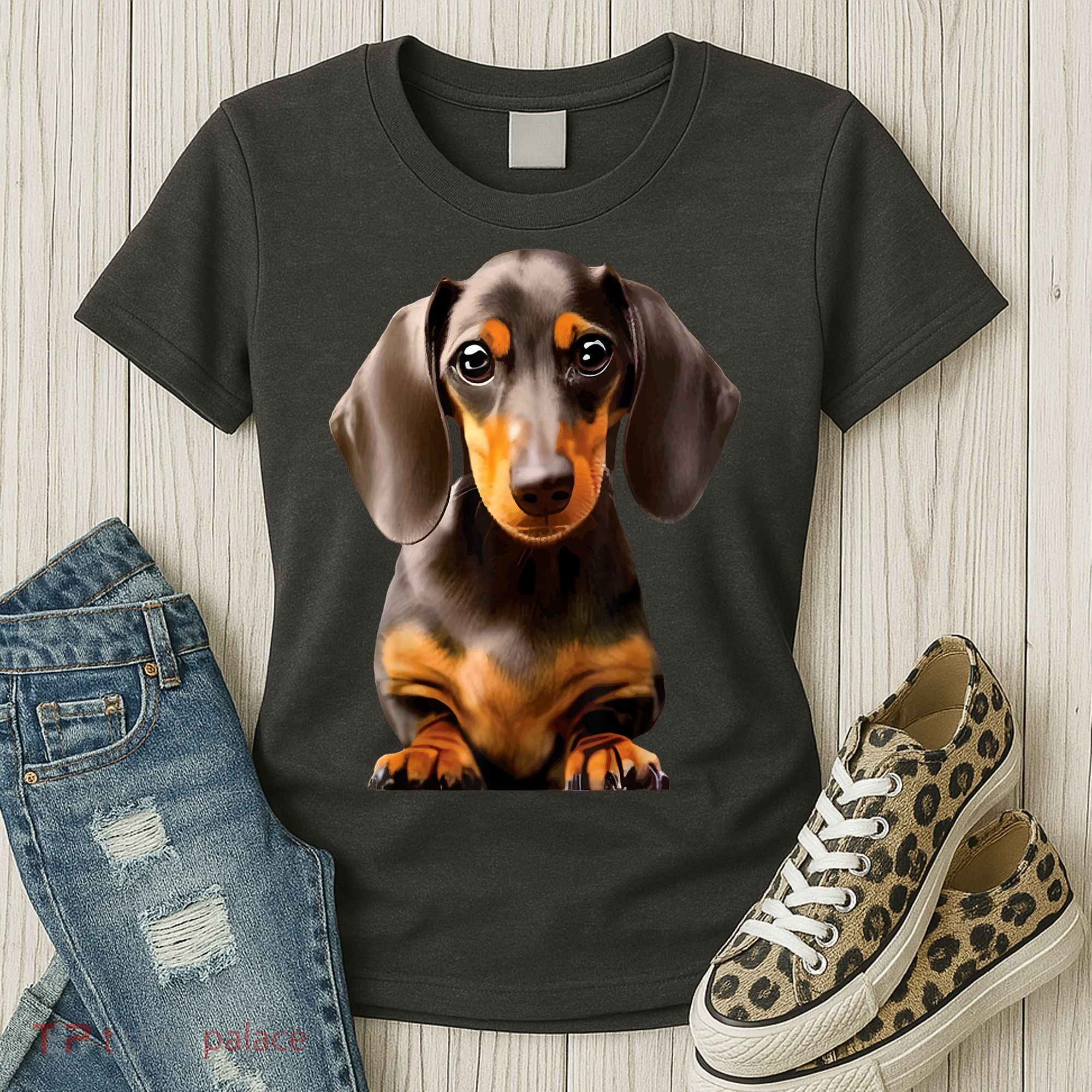 Cute Dachshund Dog Lover Animal Pet Trainer Best Gift Women's T-Shirt