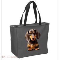 Cute Dachshund Dog Lover Animal Pet Trainer Best Gift Tote Bag thumb 2