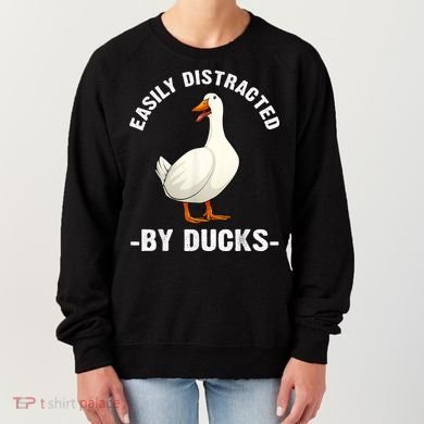 Cute Duck Design Aquatic Bird Duck Lovers Women's Sweatshirt