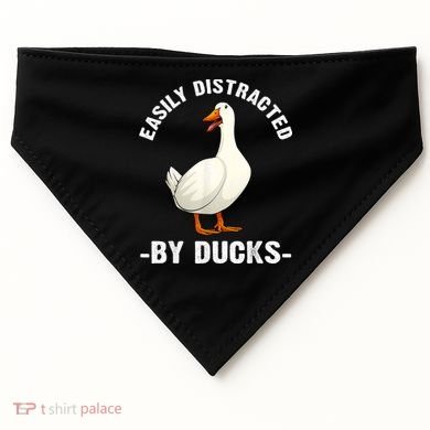 Cute Duck Design Aquatic Bird Duck Lovers USA-Made Doggie Bandana