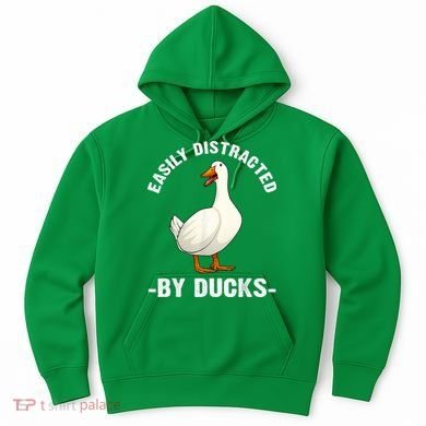 Cute Duck Design Aquatic Bird Duck Lovers Hoodie