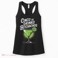 Cinco De Drinko Bitchachos Funny Cinco De Mayo Drinking Gift Women's Tank Top thumb 0