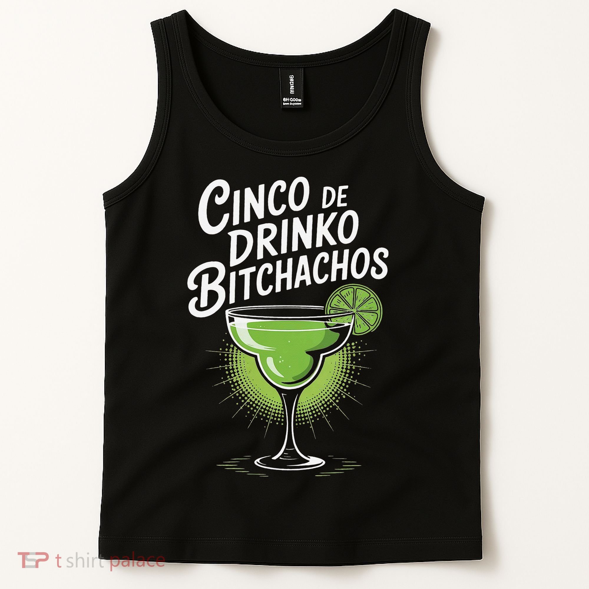 Cinco De Drinko Bitchachos Funny Cinco De Mayo Drinking Gift Tank Top