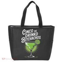 Cinco De Drinko Bitchachos Funny Cinco De Mayo Drinking Gift Tote Bag thumb 0