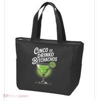 Cinco De Drinko Bitchachos Funny Cinco De Mayo Drinking Gift Tote Bag thumb 3