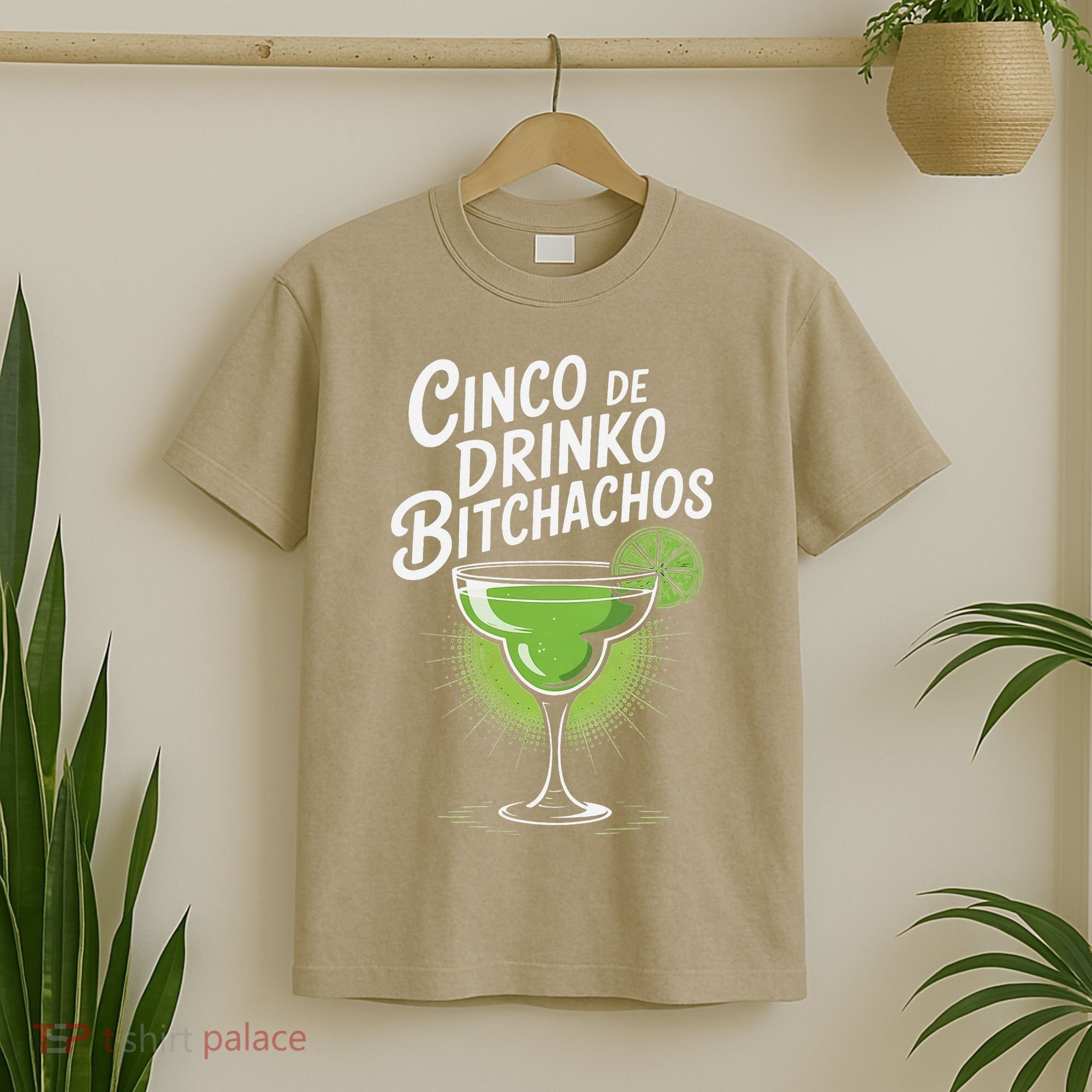 Cinco De Drinko Bitchachos Funny Cinco De Mayo Drinking Gift T-Shirt