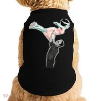 Creepy Dirty Dancing Frankenstein Doggie Tank thumb 0