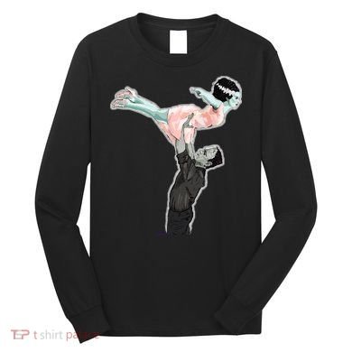 Creepy Dirty Dancing Frankenstein Long Sleeve Shirt