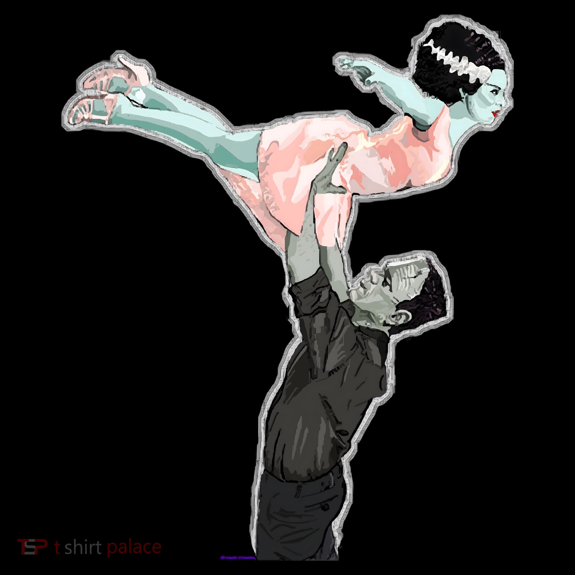 Creepy Dirty Dancing Frankenstein Sweatshirt