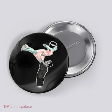 Creepy Dirty Dancing Frankenstein Button