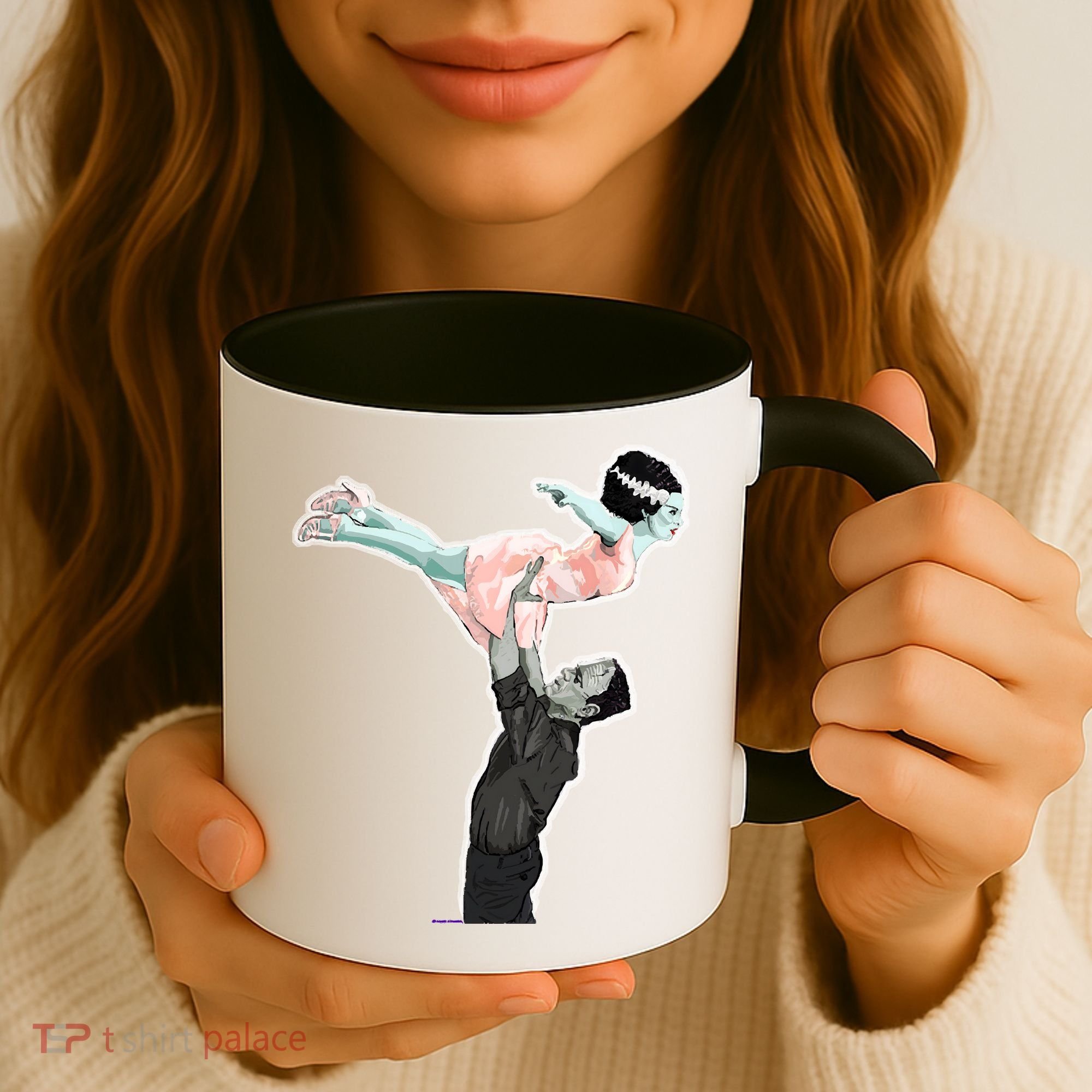 Creepy Dirty Dancing Frankenstein Coffee Mug