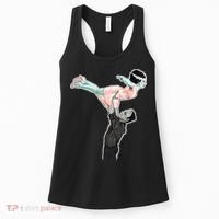 Creepy Dirty Dancing Frankenstein Women's Tank Top thumb 0