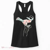Creepy Dirty Dancing Frankenstein Women's Tank Top thumb 0