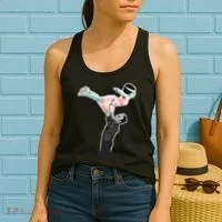 Creepy Dirty Dancing Frankenstein Women's Tank Top thumb 2