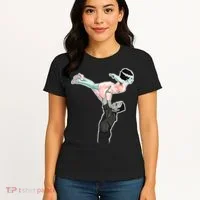 Creepy Dirty Dancing Frankenstein Women's T-Shirt thumb 4