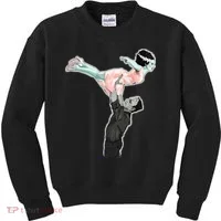 Creepy Dirty Dancing Frankenstein Kids Sweatshirt thumb 0