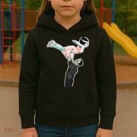 Creepy Dirty Dancing Frankenstein Kids Hoodie thumb 3