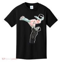 Creepy Dirty Dancing Frankenstein Kids T-Shirt thumb 0
