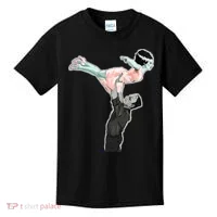 Creepy Dirty Dancing Frankenstein Kids T-Shirt thumb 0