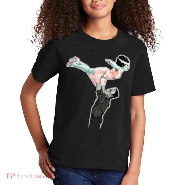 Creepy Dirty Dancing Frankenstein Kids T-Shirt