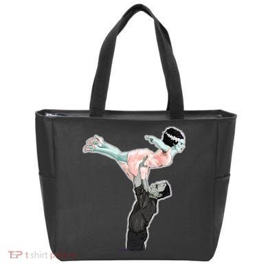 Creepy Dirty Dancing Frankenstein Tote Bag