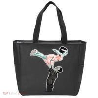 Creepy Dirty Dancing Frankenstein Tote Bag thumb 0