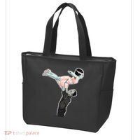 Creepy Dirty Dancing Frankenstein Tote Bag thumb 3