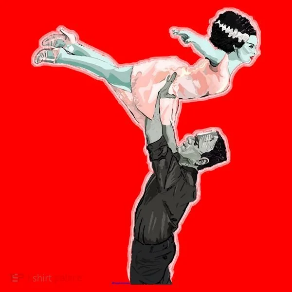 Creepy Dirty Dancing Frankenstein Santa Hat