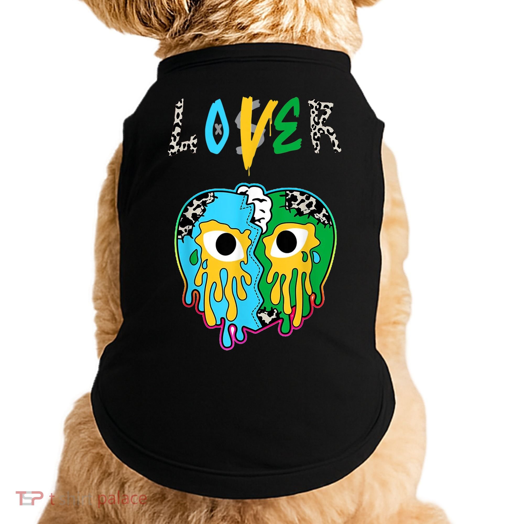 Chunky Dunky Dunks Loser Lover Heart Crying Chunky Dunky Doggie Tank