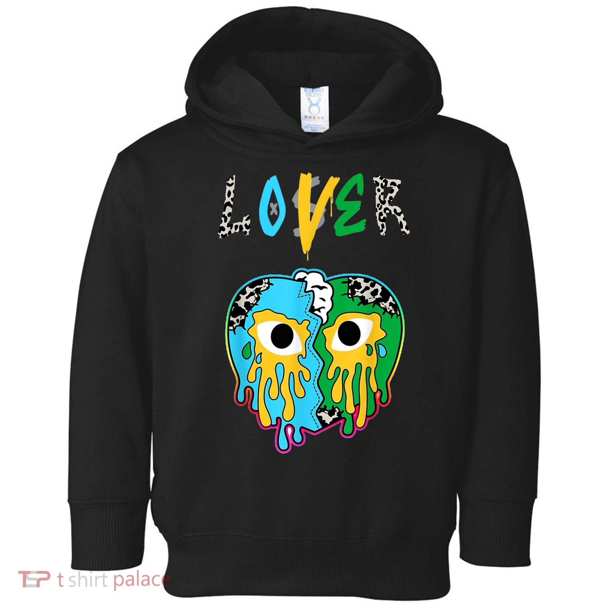 Chunky Dunky Dunks Loser Lover Heart Crying Chunky Dunky Toddler Hoodie