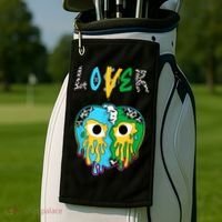 Chunky Dunky Dunks Loser Lover Heart Crying Chunky Dunky Golf Towel thumb 2