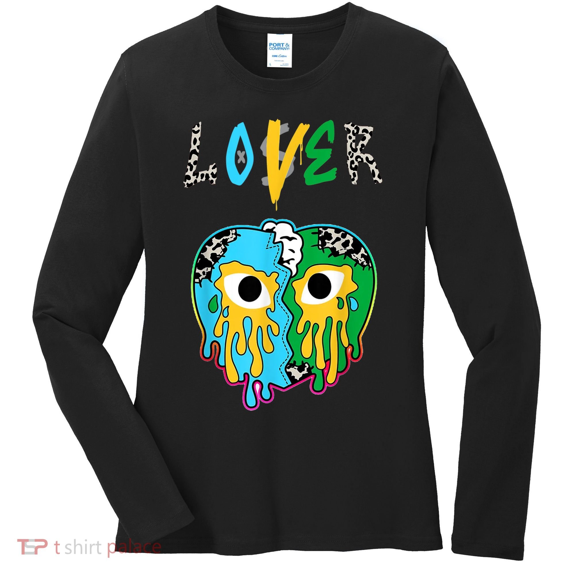 Chunky Dunky Dunks Loser Lover Heart Crying Chunky Dunky Women's Long Sleeve Shirt