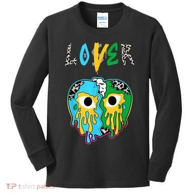 Chunky Dunky Dunks Loser Lover Heart Crying Chunky Dunky Kids Long Sleeve Shirt