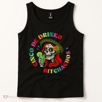 Cinco De Drink-o Bitchachos Drinking Tank Top thumb 2
