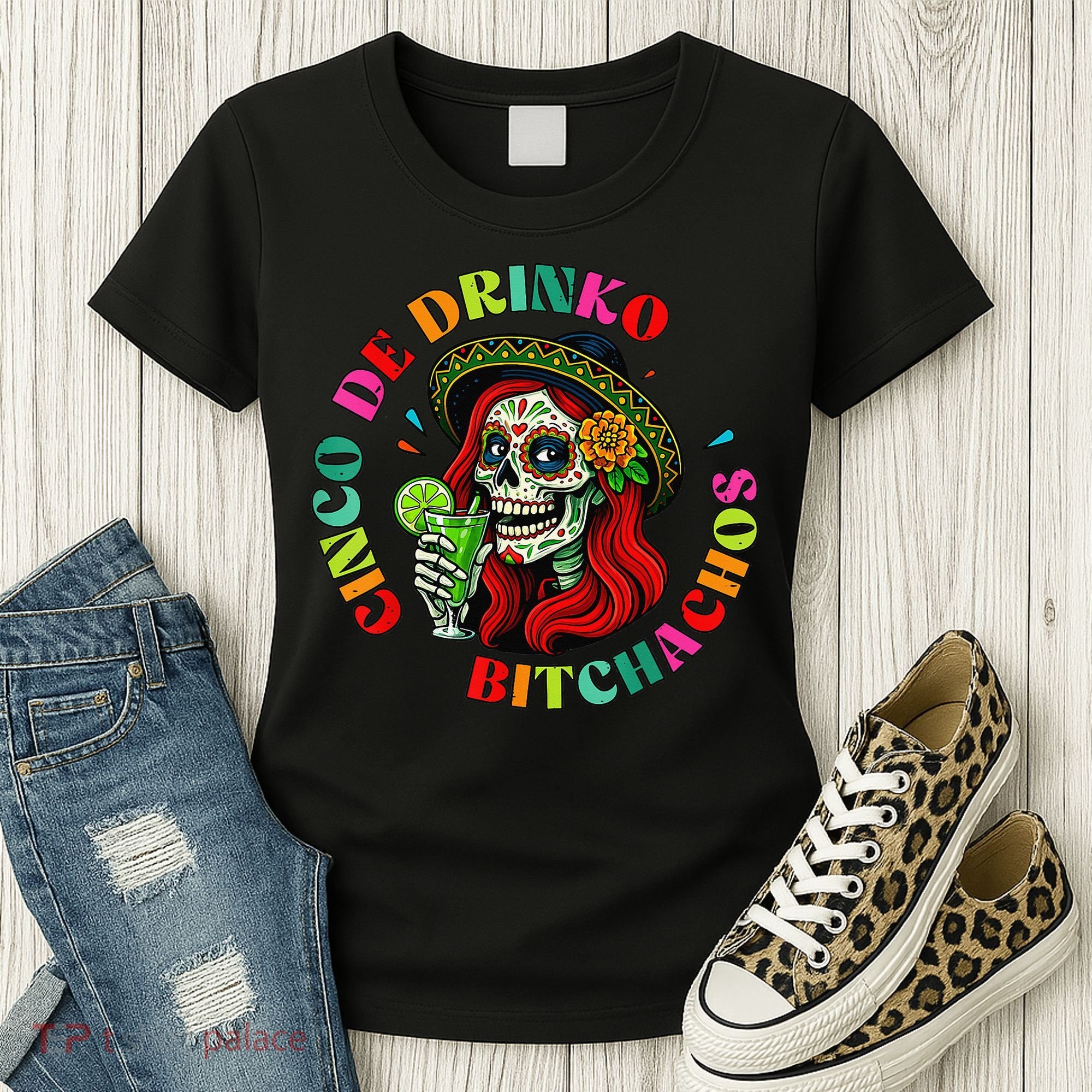 Cinco De Drink-o Bitchachos Drinking Women's T-Shirt